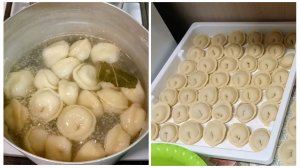 "Жизнь на пенсии".. Два дня лепила пельмени...