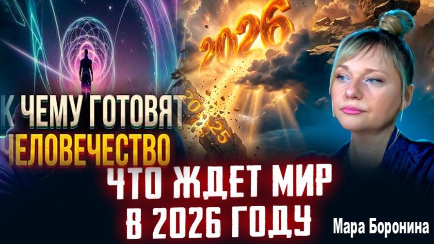 Её прогнозы сбываются! Как изменится мир в 2026 году | Мара Боронина смотреть онлайн