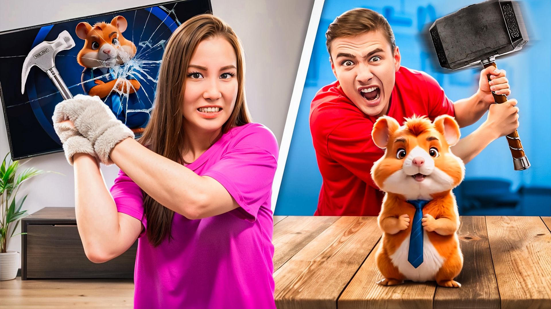 Нажми на Хомяка - Получишь Миллион Челлендж! смотреть онлайн