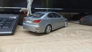 Lexus IS350 II(I)'2005 V6. 1-24 от Bburago.+ Серый Grey