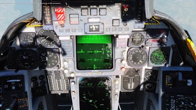 DCS F14 Growling Продолжаю изучать модуль.