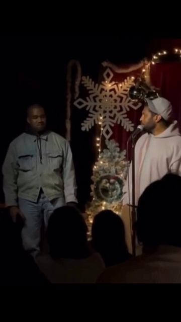 Кани был на выступлении Диона Коула #kanyewest #ye #deoncole смотреть онлайн