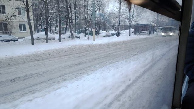 поездка на троллейбусе ВМЗ 5298 БОРТ 0032, ПО МАРШРУТУ 203 смотреть онлайн