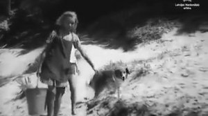 Карина ЯРМОЛИНСКАЯ и Агрис Муйжниек (Домик в дюнах 1963)