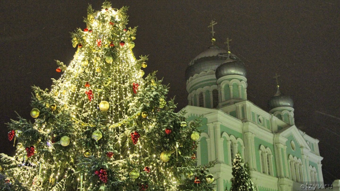 Дивеево. Моя Рождественская прогулка по территории Серафимо-Дивеевского монастыря . смотреть онлайн