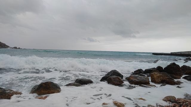 Морские волны, море, природа смотреть онлайн