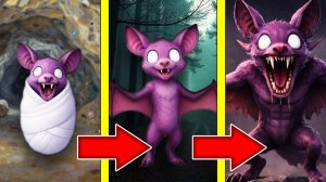 КАК МЕНЯЛАСЬ ЛЕТУЧАЯ МЫШЬ ИЗ 99 НОЧЕЙ В ЛЕСУ И ЕЕ ЖИЗНЕННЫЙ ЦИКЛ В МАЙНКРАФТ! ЭВОЛЮЦИЯ THE BAT