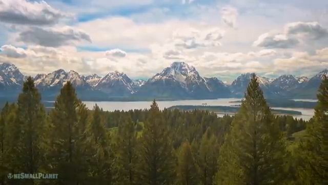 Релаксация в Гранд-Тетона под успокаивающую фортепианную музыку (4K) смотреть онлайн