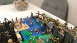 Лего диорама освобождение Норвегии