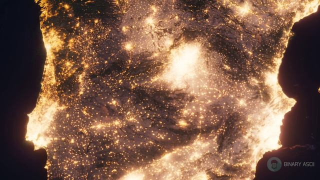 Бесплатное видео, футажи Планета Земля. Европа - Испания, Португалия, Космос, Орбита. Ночной Глобус. смотреть онлайн