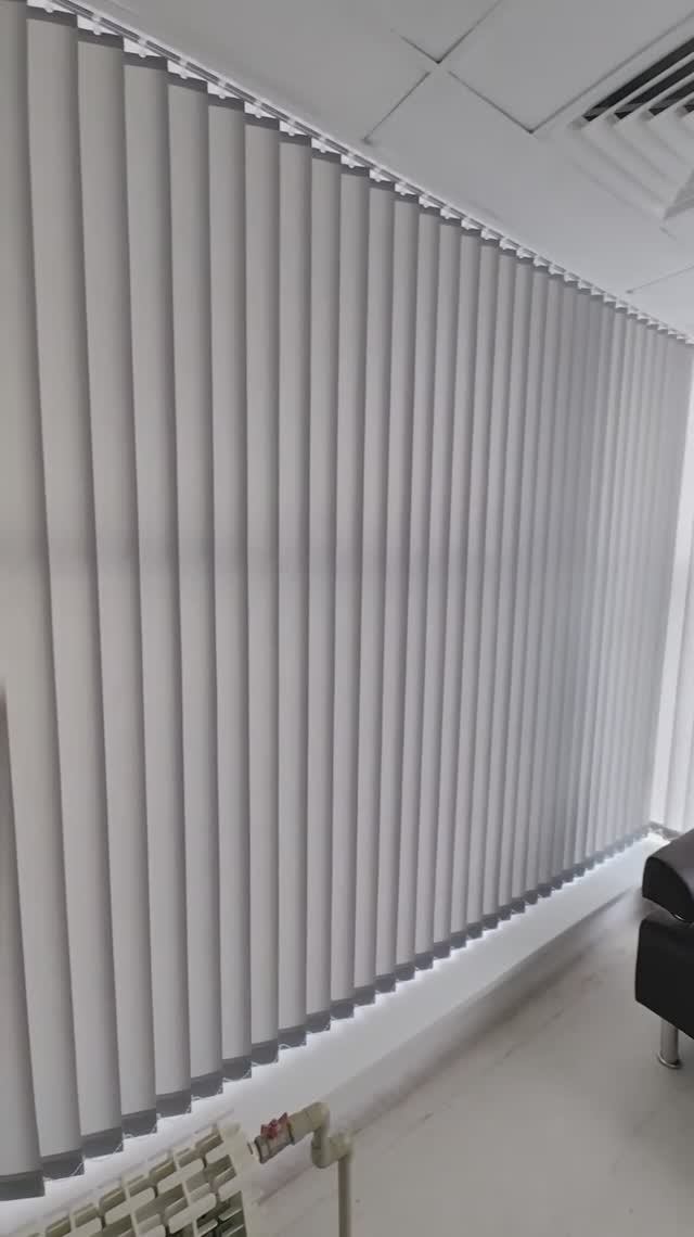 Вертикальные тканевые жалюзи универсальный способ оформления офиса #жалюзинаокнавТольятти