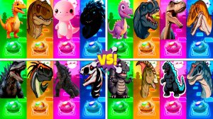 Динозавры МЕГАМИКС 273-276 уровни - Мультики про Динозавров | МУЛЬТФИЛЬМЫ ДИНОЗАВРЫ в Tiles Hop