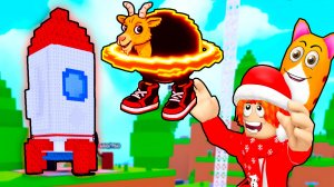 🙀ЗАПРАВИЛ РАКЕТУ И ПОЛЕТЕЛ ТУДА😰... Find a Brainrot ROBLOX