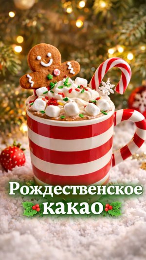 Давайте вместе сделаем новогоднее какао