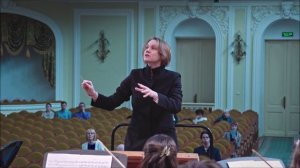 С.Прокофьев Симфония 7 часть 1 дирижер Елизавета Корнеева