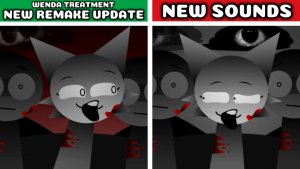 INCREDIBOX SPRUNKI🎵 WENDA TREATMENT🌺 REMAKE: СТАРЫЕ VS НОВЫЕ ЗВУКИ🎵⚡️ КТО ЗАЖИГАЕТ?🤔🔥