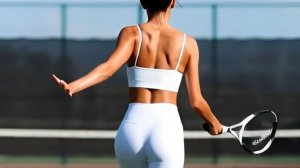 Игра в большой теннис / Подборка лучших ударов / Часть 2