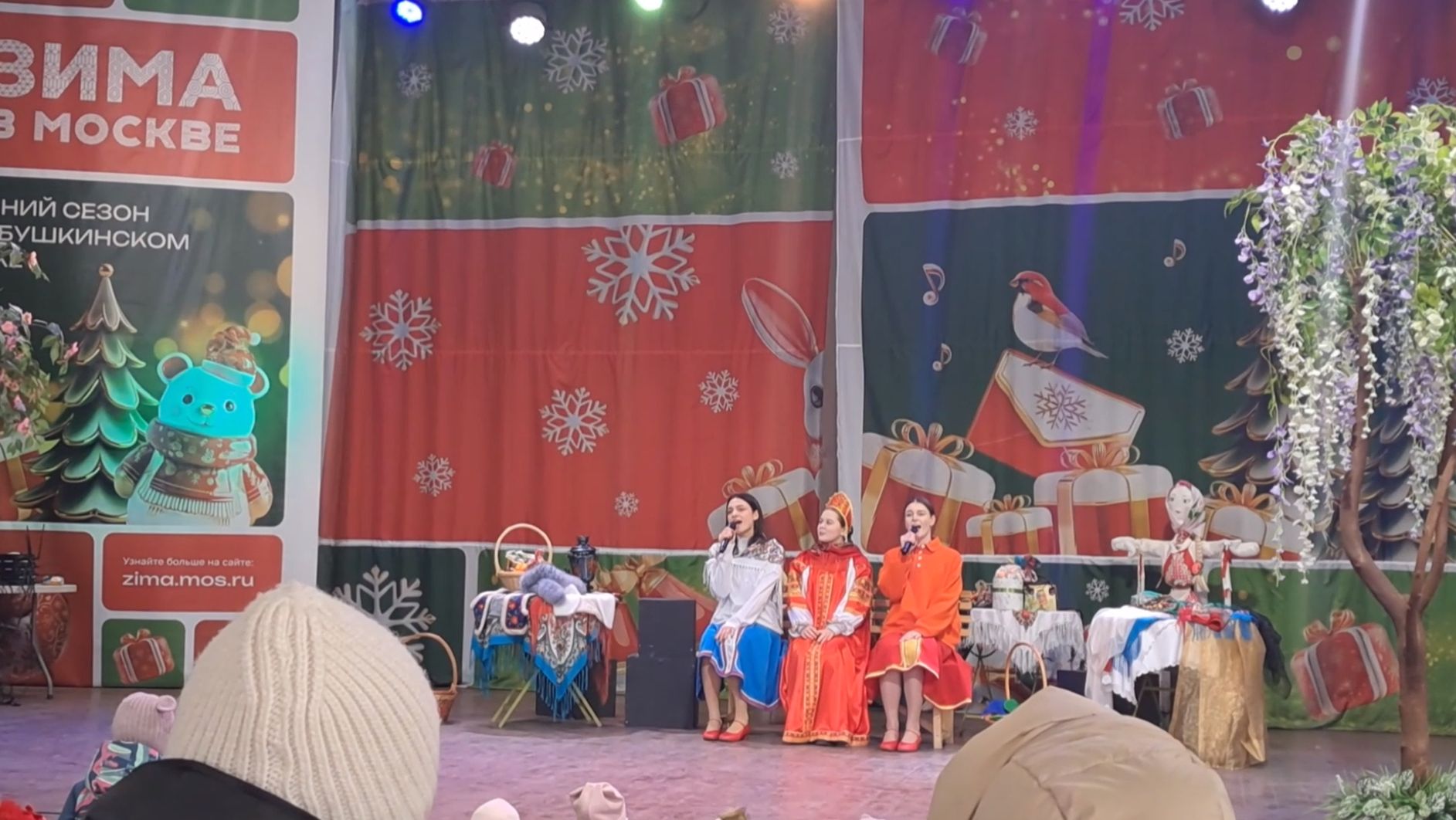 Празднование масленицы в Бабушкинском парке. Видео от 2 марта 2025 года. Вторая часть