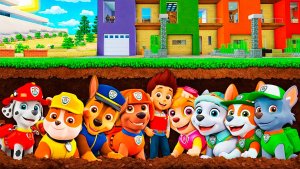 ЩЕНЯЧИЙ ПАТРУЛЬ СПРЯТАЛИСЬ У МЕНЯ ПОД ДОМОМ В МАЙНКРАФТ МУЛЬТИК