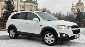 Chevrolet Captiva 2.4 AT AWD 2012 белый