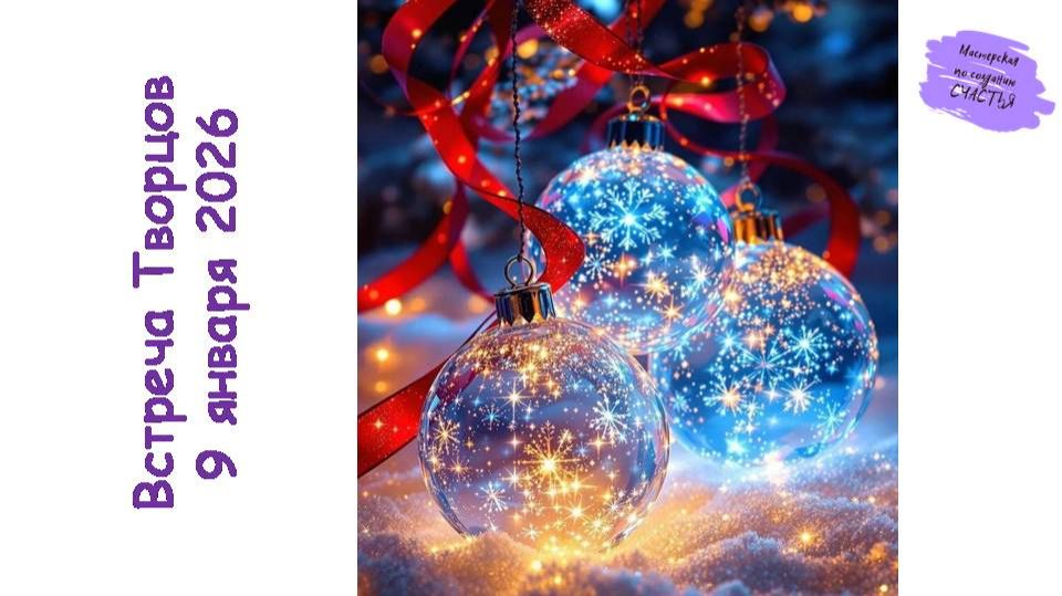 Встреча Творцов 09.01.2026 смотреть онлайн