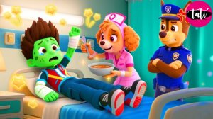 Щенячий патруль и Маршалл. Залипательное видео. Мультфильм для детей и малышей. Анимация 69