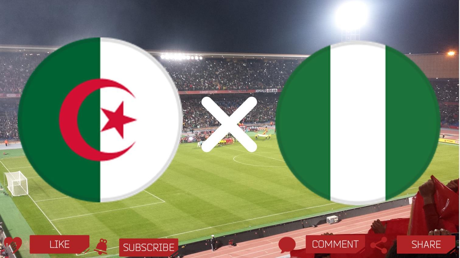 Алжир - Нигерия | Текстовая трансляция смотреть онлайн