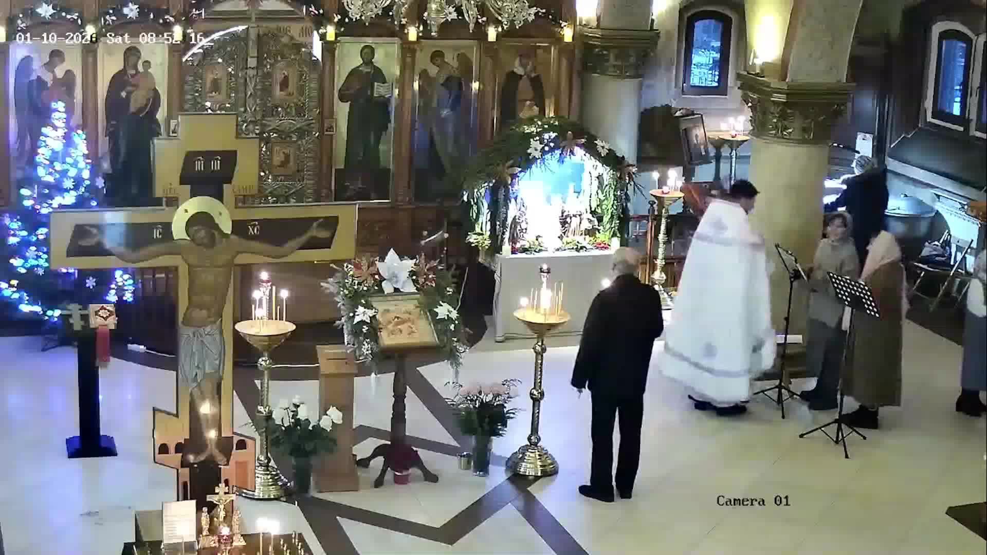 Божественная литургия. Заупокойная лития 10.01.2026г. 9.00 смотреть онлайн