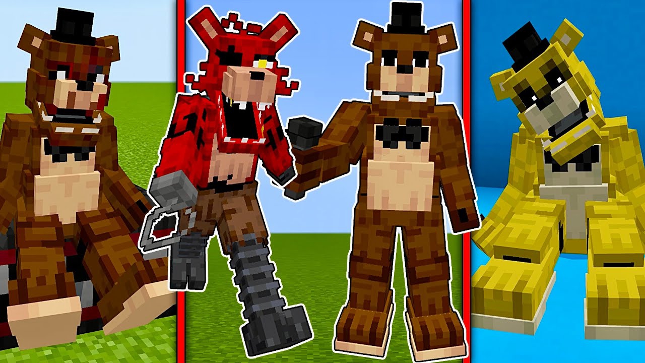 НОВЫЙ АДДОН НА ФНАФ 1 МАЙНКРАФТ смотреть онлайн