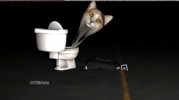 skibidi toilet cat all episodes 1-8 (скибиди кот)