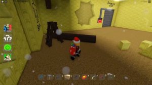 ДЕД МОРОЗ В ЗАКУЛИСЬЕ С ПОДАРКАМИ В МЕШКЕ в ROBLOX!