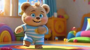 УТРЕННЯЯ ЗАРЯДКА С МИШКОЙ — ВЕСЁЛАЯ ГИМНАСТИКА ДЛЯ ДЕТЕЙ