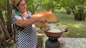 Приготовлении блюд в горах  Азербайджанская Кухня Деревенская Кухня  Рецепты