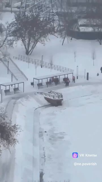 Москва #зима смотреть онлайн