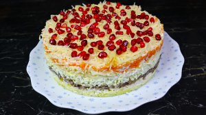 ОБАЛДЕННЫЙ Салат "ТАТЬЯНА" на праздничный стол. Очень вкусно и просто.