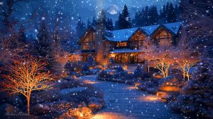 ❄️ ОЧЕНЬ КРАСИВАЯ УСПОКАИВАЮЩАЯ МУЗЫКА ДЛЯ СНА 🎵 ЗИМНЯЯ НОЧНАЯ РАССЛАБЛЯЮЩАЯ МУЗЫКА ДЛЯ ДУШИ