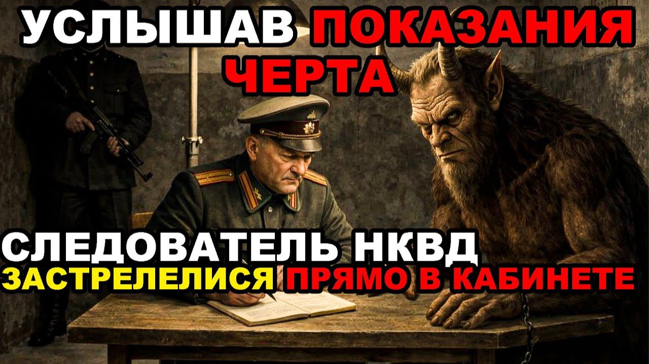 ПОЧЕМУ ДОПРОС ЧЕРТА 1957 ГОДА ЗАСЕКРЕТИЛИ НАВСЕГДА？ смотреть онлайн