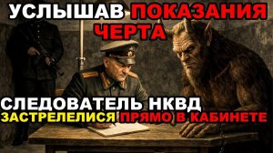 ПОЧЕМУ ДОПРОС ЧЕРТА 1957 ГОДА ЗАСЕКРЕТИЛИ НАВСЕГДА？