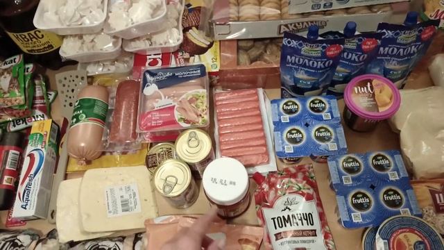 Закупка продуктов на неделю. Что я готовлю для своей с? смотреть онлайн