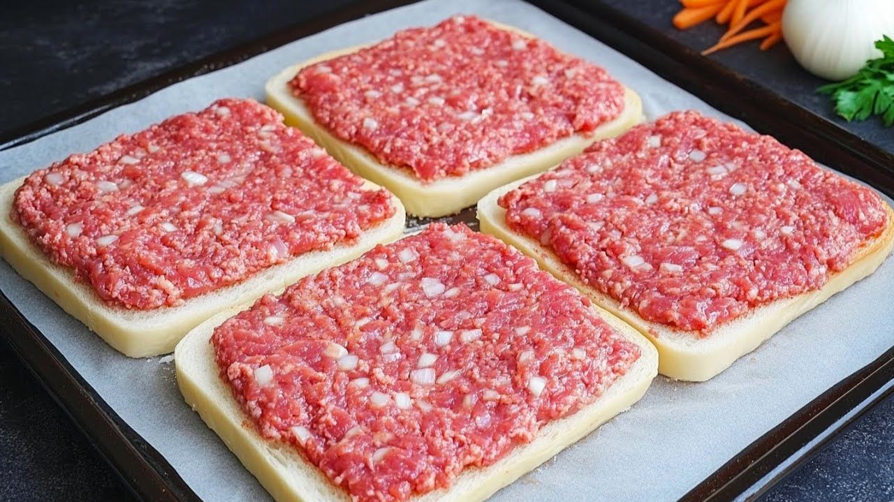 Будут просить еще и еще! Очень вкусные горячие бутерброды! Просто и быстро смотреть онлайн