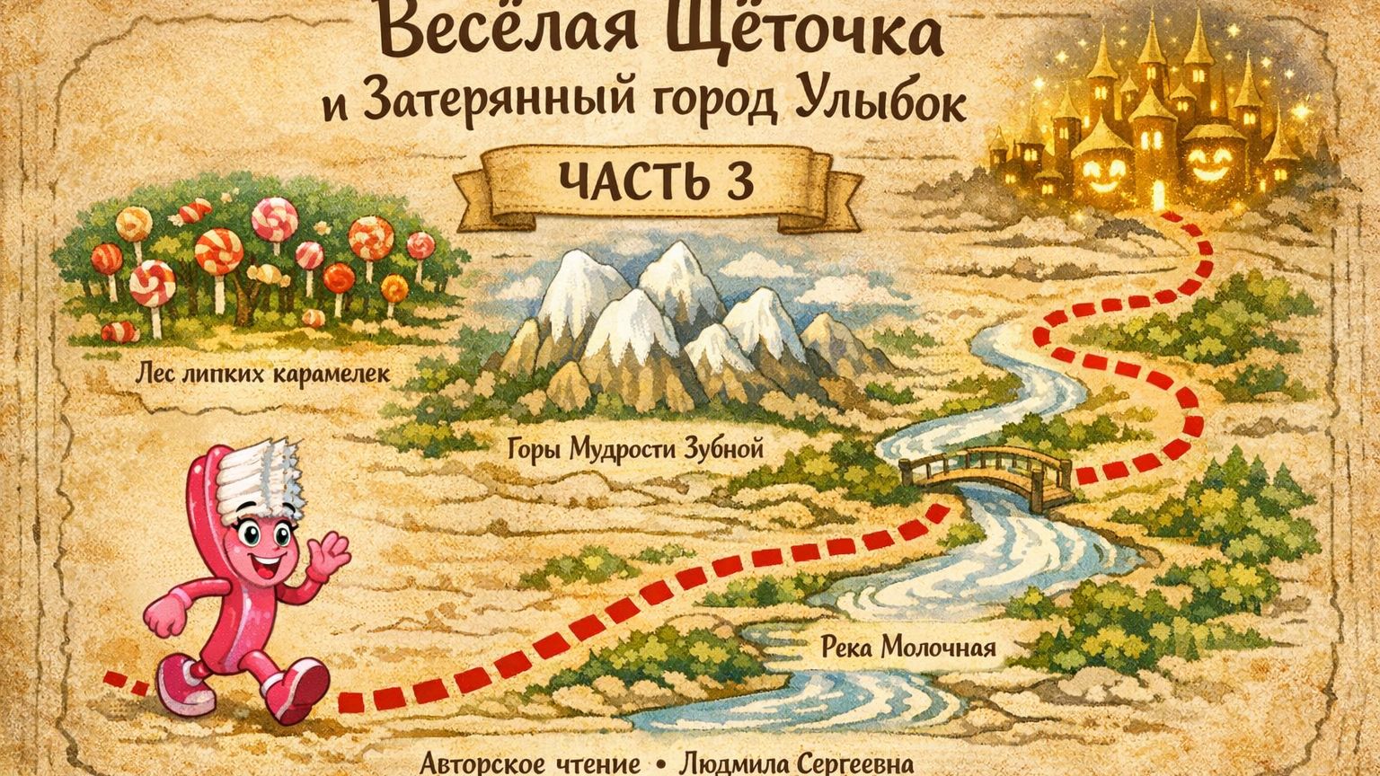 Весёлая Щёточка и Затерянный город Улыбок. Часть 3