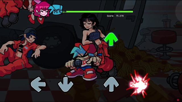 1 колаб  в фнф (8 неделя в фнф уже скоро)