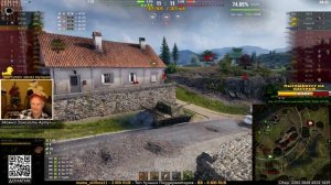 Штурм Сау Объект 261/4 - накружили бой отличный не без союзников!