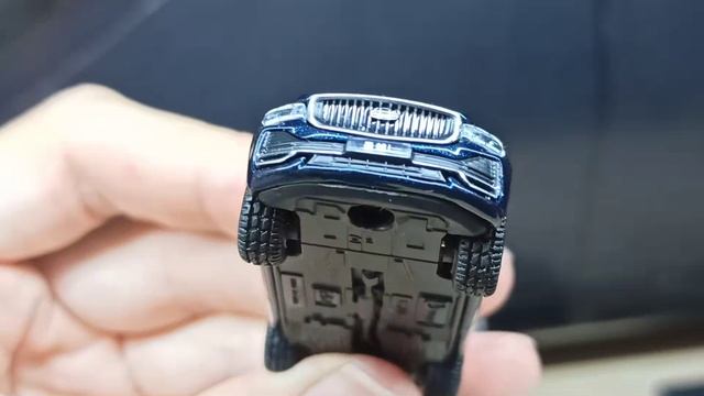 Geely Monjaro'2021 (Xingyue L) 4Rhythm. 1-64 Bburago. Синий