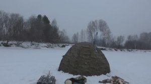 ЕСЛИ НА ДОЛГО, ТО ТОЛЬКО С ЭТОЙ ПАЛАТКОЙ! ГЛУХОЗИМЬЕ НА РЕКЕ? ДВА ТОФИКА В ДЕЛЕ, РЫБАЛКА С НОЧЁВКОЙ!
