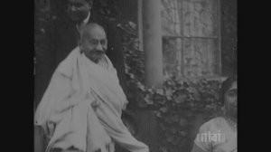 Махатма Ганди на второй конференции за круглым столом, Лондон, 1931 год