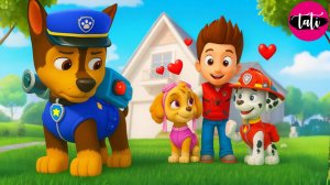 Щенячий патруль и Маршалл. Залипательное видео. Мультфильм для детей и малышей. Анимация 55