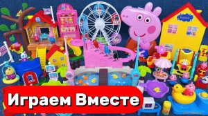 АСМР ИГРУШКИ ИЗ МУЛЬТИКА СВИНКА ПЕППА ДЛЯ ДЕТЕЙ ! НОВОГОДНИЕ ИГРУШКИ ОТ ПЕППЫ ! С НОВЫМ ГОДОМ !