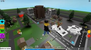 СТАЛ ГИГАНТОМ СНОВА И РАЗРУШИЛ ГОРОД в ROBLOX!