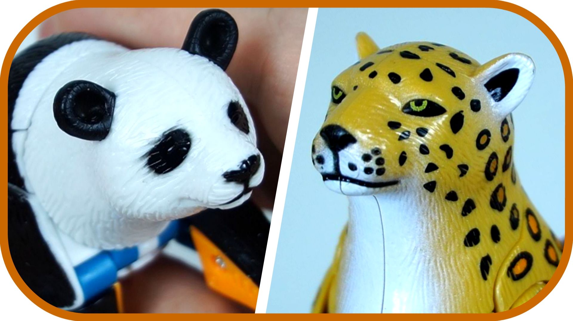 Трансформеры: слон, панда, орел, леопард, тигр. Робот леопард и другие звероботы. смотреть онлайн